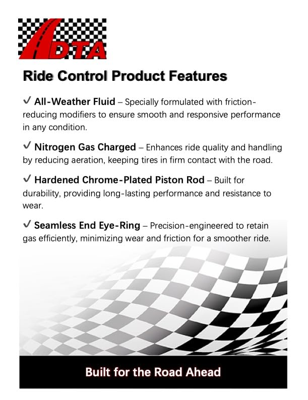 Amazon.com: DTA 70090X Full Set 2 Front Complete Strut